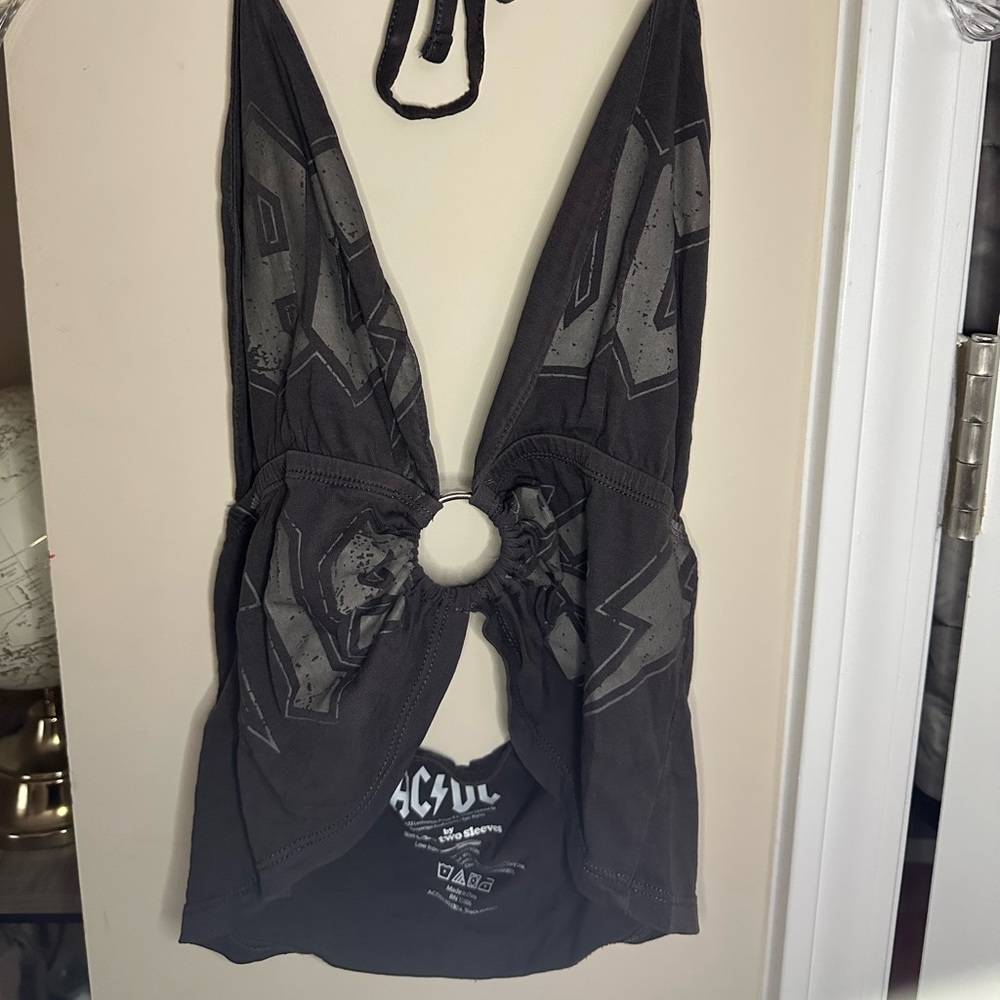 AC/DC crop top